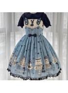 Good Night Mie Mie Cake Bunny Blouse Salopette and JSK(Pre-Order)